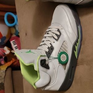 Nike Air Jordan Retro 5 Green Bean/Silver